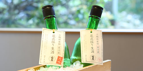 地酒　a local sake winery