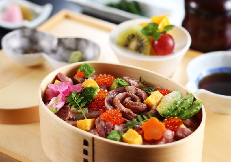 神戸牛 肉ちらし膳